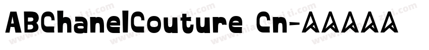 ABChanelCouture Cn字体转换